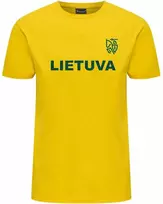 Hummel Lietuvos Futbolo Rinktinės Oficialūs Sirgalių Vaikiški Marškinėliai, Dydis: 176 cm