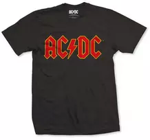 Rock AC/DC Logo Marškinėliai (3XL, 4XL, 5XL), Dydis: 4XL