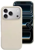 „iPhone 16 Forcell F-Protect Frame Premium“ dėklas, suderinamas su „Magsafe“ antikvarinėmis baltomis