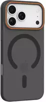Dėklas Oem Case for Honor 400 PRO Go Oranžinis compatible with MagSafe juodas