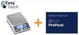 Virtuvinės svarstyklės Laboratorinių svarstyklių rinkinys KERN PCJ 6000-1M-PREPACK