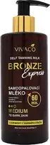 Vivaco Bronze Express Self Tanning Milk savaiminio įdegio pienelis kūnui, 300 ml
