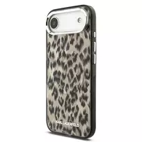 Karl Lagerfeld IML Leopard MagSafe dėklas skirtas Apple iPhone Air Brown