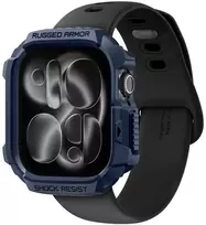 Dėklas „Spigen Rugged Armor 2“, mėlynas, mėlynas - Apple Watch 11 42mm