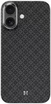 Dėklas Benks Magnetic Armor Air Armor Grid Kevlar Case Metal Frame 600D (B067) skirtas Apple iPhone 17 juodos spalvos