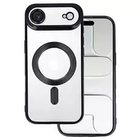 Topt Metallic Magsafe dėklas skirtas Apple iPhone 17 Air juodos spalvos