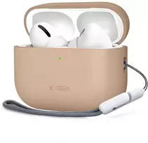 Tech-Protect Silikoninis dėklas for AirPods Pro 3 - rusvai gelsvas