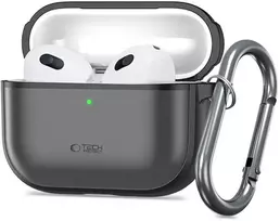 Tech-Protect Silikoninis dėklas for AirPods Pro 3 - Matte Juodas