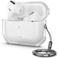 „Tech-Protect“ atšokantis dėklas, skirtas „AirPods Pro 3“ ausinėms – skaidrus