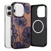 Dėklas Tech-Protect Lamano MagSafe case for iPhone 16 Pro Max - ruda-violetinė