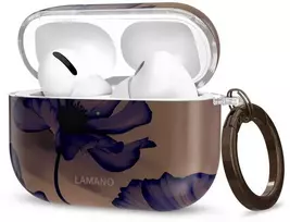 Dėklas Tech-Protect Lamano case for AirPods Pro 1 / 2 - ruda-violetinė