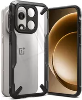 Dėklas Ringke Fusion X Case for OnePlus 15 - Clear Juodas