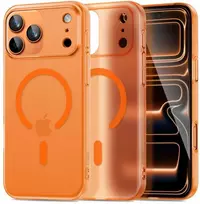 „Tech-Protect Magslim MagSafe“ dėklas, skirtas „iPhone 17 Pro Max“ – oranžinis