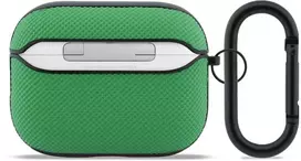 Lacoste Petit Pique Croc Logo Patch dėklas skirtas AirPods Pro 3 Žalias