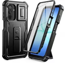 Tech-Protect Kevlar Cam+ dėklas skirtas Samsung Galaxy A17 4G / 5G – juodos spalvos