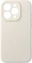 „iPhone 15 PRO“ dėklas „Forcell F-Protect Rubber Premium“, suderinamas su „MagSafe“ antikvarinėmis baltomis