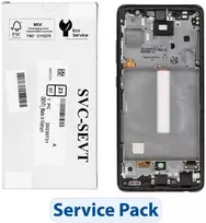 Dėklas „ServicePack“ LCD ekranas SAMSUNG A52S 5G A528B GH82-26861A