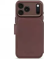 „Decoded“ odinis nuimamas piniginės dėklas su „MagSafe“, skirtas „iPhone 17 Pro“ – rudas