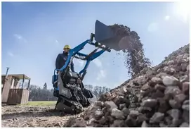 Scheppach 130 litrų žemės kaušas MKL730 mini krautuvui