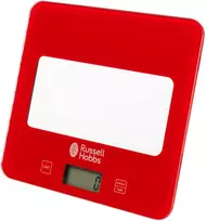 Virtuvinės svarstyklės Russell Hobbs RH015711RAR Square digital scale 5kg red