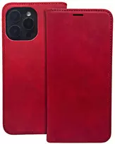 Telforceone Išmanusis zomšinis dėklas, skirtas Samsung Galaxy S20 FE / S20 Lite / S20 FE 5G raudonas