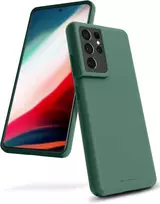 Dėklas Mercury Silikoninis dėklas Samsung A175 A17 4G/A176 A17 5G tamsiai žalias