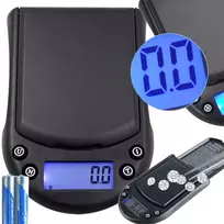 Virtuvinės svarstyklės Elektroninės juvelyrinės svarstyklės 500g/0,1g