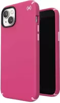 Speck Presidio2 Pro – dėklas, skirtas iPhone 15 Plus / 14 Plus su MICROBAN danga (skaitmeninė rožinė / žiedinė / balta)