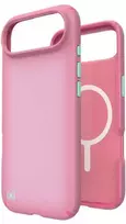 „Speck Presidio Lux MagSafe“ – „iPhone 17 Air“ dėklas (ibis rožinis / tamsiai ibis / „Canon“ žalias)
