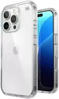 Speck Presidio Perfect-Clear – dėklas, skirtas iPhone 16 Pro (skaidrus)