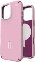 Speck Presidio2 Pro ClickLock & MagSafe – dėklas, skirtas iPhone 16 Pro Max (trečiadienio rožinė / Boysenberry violetinė / balta)