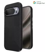 „Speck Presidio2 Grip Magnet“ dėklas, skirtas „Google Pixel 10“ / „Google Pixel 10 Pro“ (juodas / pilkas)