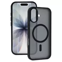 Tel Protect Aura Matte Magsafe dėklas skirtas Apple iPhone 17 juodos spalvos
