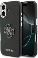 Dėklas GUESS case for IPHONE 17 GUHCP17S5PS4RGGK (PU FW Resin Logo) juodas