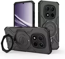 Dėklas Tech-Protect TacticStand MagSafe Xiaomi Redmi Note 15 Pro 5G matinės juodos spalvos