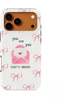 Voltuna Dėklas „Love Letter Bow“ su MagSafe Apple iPhone 13-17 modeliams