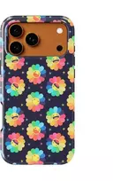 Voltuna Dėklas „Neon Bloom Garden“ su MagSafe Apple iPhone 13-17 modeliams