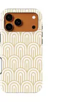 Voltuna Dėklas „Retro Golden Arches“ su MagSafe Apple iPhone 13-17 modeliams