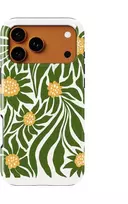 Voltuna Dėklas „Golden Pine Sprigs“ su MagSafe Apple iPhone 13-17 modeliams