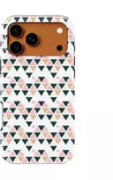 Voltuna Dėklas „Pastel Triangle Grid“ su MagSafe Apple iPhone 13-17 modeliams