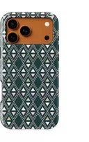 Voltuna Dėklas „Dark Tribal Diamonds“ su MagSafe Apple iPhone 13-17 modeliams