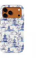 Voltuna Dėklas „Porcelain Pagoda Waves“ su MagSafe Apple iPhone 13-17 modeliams
