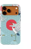 Voltuna Dėklas „Sky Dance Cranes“ su MagSafe Apple iPhone 13-17 modeliams