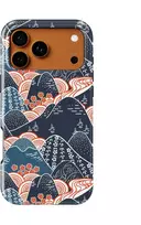 Voltuna Dėklas „Coral Mountain Peaks“ su MagSafe Apple iPhone 13-17 modeliams
