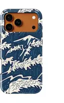 Voltuna Dėklas „Midnight Ocean Crest“ su MagSafe Apple iPhone 13-17 modeliams