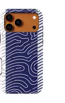 Voltuna Dėklas „Indigo Wave Flow“ su MagSafe Apple iPhone 13-17 modeliams