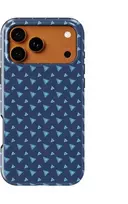 Voltuna Dėklas „Navy Mini Triangles“ su MagSafe Apple iPhone 13-17 modeliams