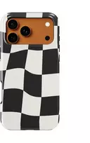 Voltuna Dėklas „Bold Monochrome Warp“ su MagSafe Apple iPhone 13-17 modeliams