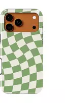 Voltuna Dėklas „Olive Ripple Flow“ su MagSafe Apple iPhone 13-17 modeliams