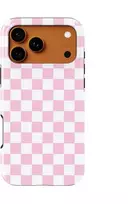 Voltuna Dėklas „Bubblegum Picnic Grid“ su MagSafe Apple iPhone 13-17 modeliams